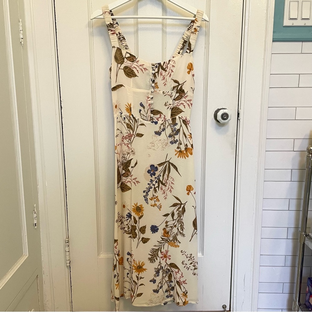 Reformation Camari dress in frolic flowers - Picture 2 of 9